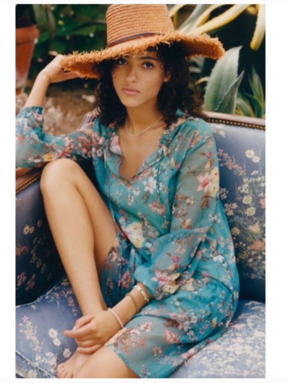 Maeve Emmy Tunic Dress in Blue Green from Anthropologie – Size Small - NWOT